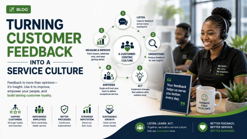 Turning Customer Feedback Into a Service Culture